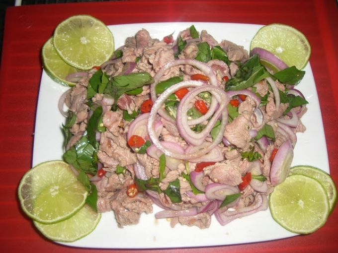 Thịt Bò Tái Chanh Covifood